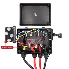Winch Solenoid Relay Control Pre Wired Box for 8000-17000lbs Electric Winch