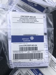 JOHNSON CONTROLS CRCSDP-NO-24 Relay 24VAC/DC Coil BRAND NEW