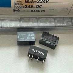 1Pc G5A-234P 24VDC Power Relays 8Pins 0.5A 80VAC