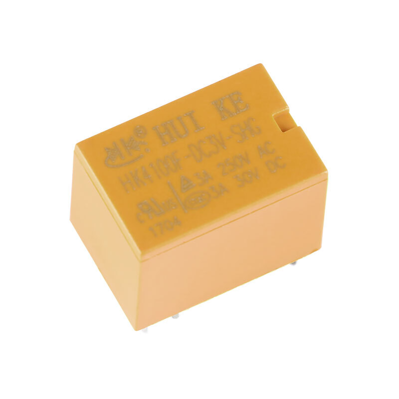 Miniature Relay HK4100F-DC3V/5V/9V/12V/24V-SHG 6 Pins 3A PCB Mini Power Relays
