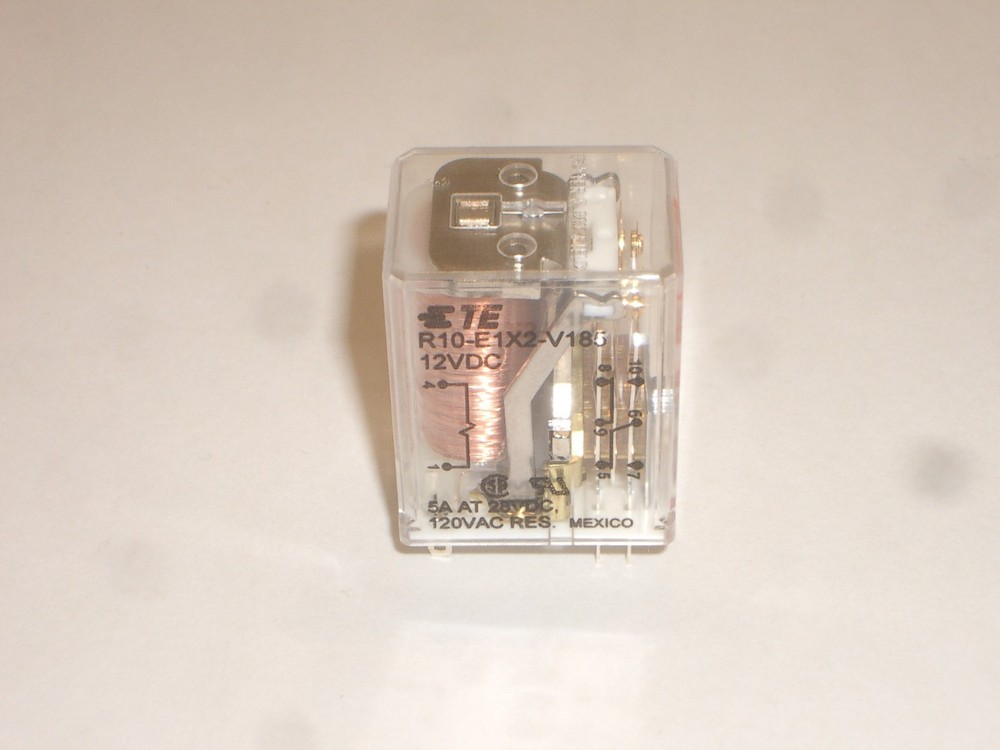 POTTER & BRUMFIELD R10-E1X2-V185 DPDT 12VDC RELAY FOR PALOMAR TX100