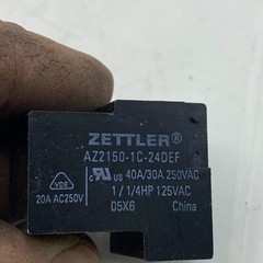 ZETTLER AZ2150-1C-24DEF General Purpose Relay 40/30A 250VAC 5-PIN