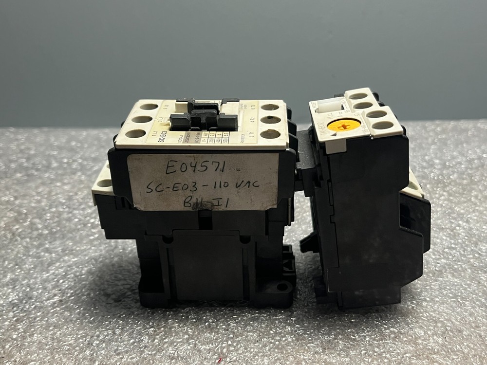 Fuji SC-E03 SE12AA CONTACTOR WITH TK-E02 RELAY