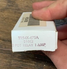 ALLIED CONTROLS T154X-475A 8 PIN RELAY 1A NEW IN BOX