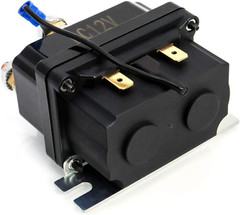 Solenoid Relay, 12V 250A Winch Relay Solenoid Replacement Contactor for 3000-500