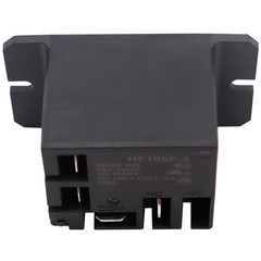 2PCS Power Relay SPST(1 NO) DC24V Coil, 30A SPST 120 VAC with Flange Mounting an