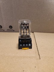 JTX-3C General Purpose Relay 11-Pin 220VAC 7.5A 24VDC 10A with Socket Base