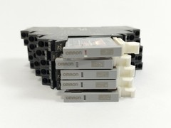 OMRON G2RV-SR500 AC110 Slim I/O General Purpose Relay Batch 5 Pcs