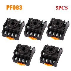 5PCS Relay Socket Base PF083A 8 PINS FOR RELAYS MK2P MK2P-I MK2