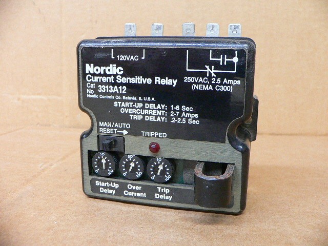 Nordic 3313A12 Current Sensitive Relay