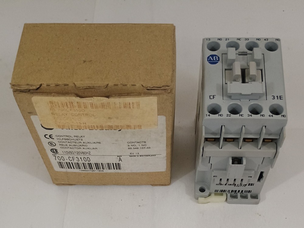 Allen Bradley 700-CF310* Ser A Contactor Control Relay (MJ) NEW Open Box