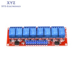 1/2/4/8 Channel Relay Board Relay Module w/Optocoupler High Low 5V 9V 12V 24V