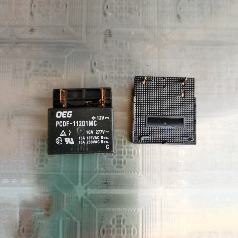 1Pc OEG PCDF-112DMC 12VDC Power Relay 5Pins 10A 277V