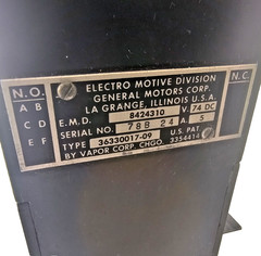 GE-EMD Relay 8424310 TSR 74VDC 10A 550 Ohm Coil 6NO Type 36330017-09