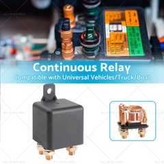 12V DC 250A Continuous Relay Heavy Duty 5 Pin Power Switch Suitable for Truck