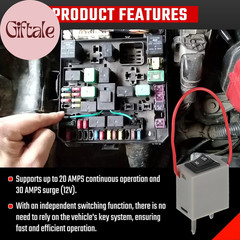 9038A Relay Bypass Switch Kit with Amp Loop, Pack of 6 Relay Tester Diagnostic S