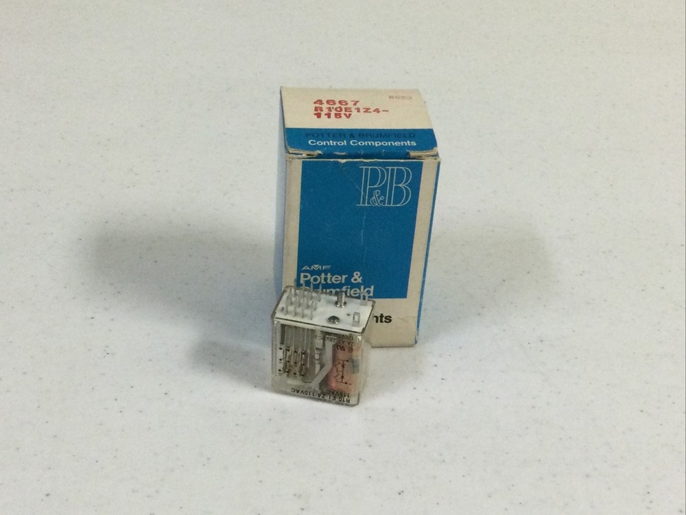 NEW, POTTER & BRUMFIELD R10-E1-Z4-115V RELAY, R10E1Z4115V, FREE SHIPPING