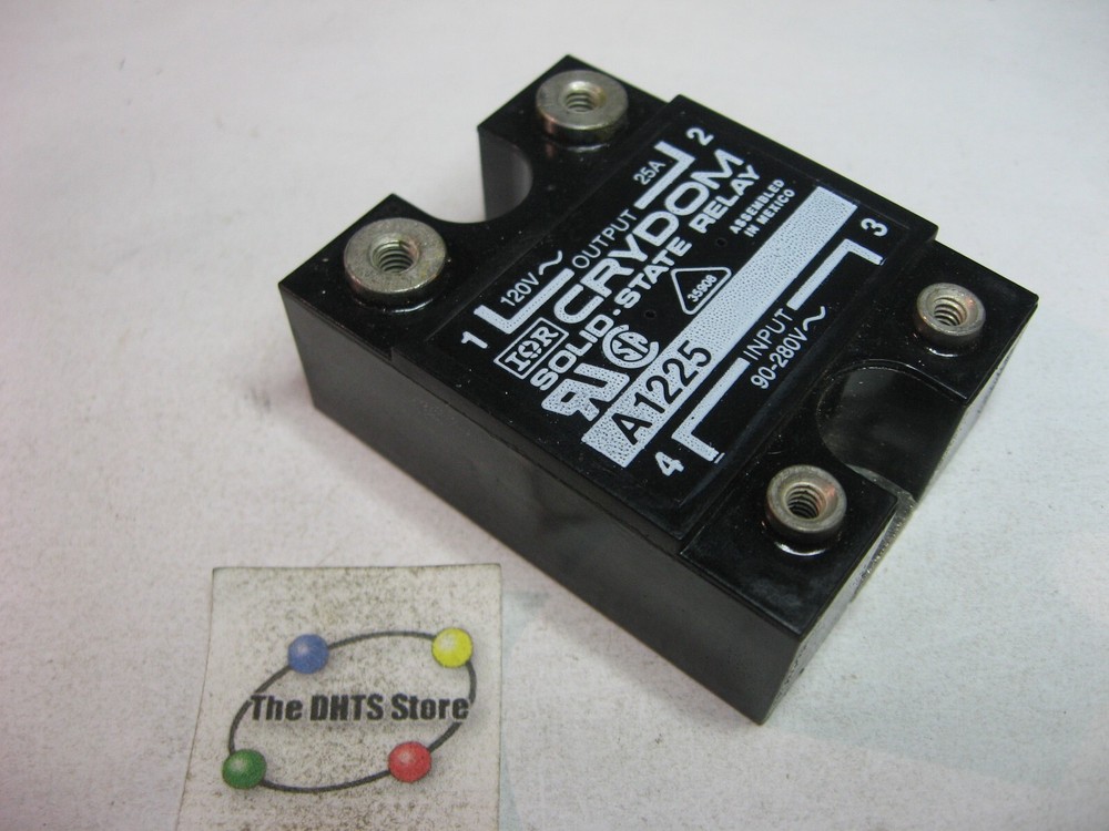 Solid State Relay SSR Crydom Model A1225 120V 25A – USED Qty 1