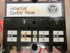 Westinghouse Control Relay AR4A 766A023G01 10A 600V 120V Coil *Lot of 3* Used