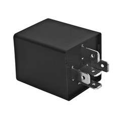 Compact 5-Pin Electronic LED Relay – Easy Installation for Various Vehicles