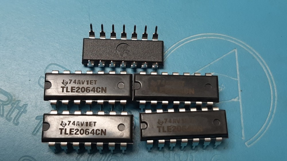 (5 PCS ) TLE2064CN IC TEXAS INSTRUMENTS / INTEGRATED CIRCUIT /ORIGINAL OEM PARTS