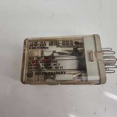 Allen-Bradley General Purpose Relay 700-HA33Z24 24 VDC Clear Pin Base LR 47569