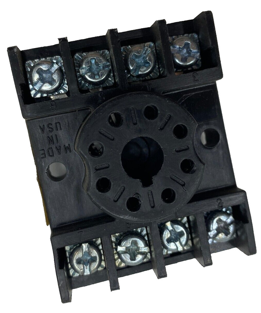 PHILIPS ECG RLY9113 RELAY BASE SOCKET 300V 10A MADE IN USA🔔