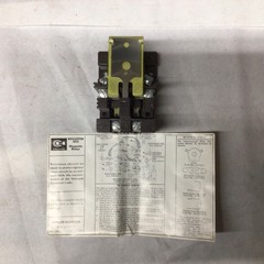 Eaton/Cutler-Hammer – 9575H2612-41, Control Relay, (Sold In Lot Of 2)