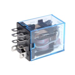 1PCS 10A AC 220V Coil Power Relay DPDT LY2NJ HH62P HHC68A-2Z With Socket Base