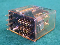 Pair new old stock Allied Control relays T154X-303 48VDC