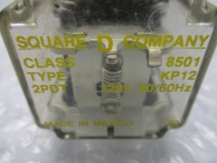 SQUARE D 8501KP12 RELAY 120V LOT OF 4 NSNP