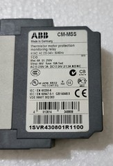 ABB CM-MSS Thermistor motor protection monitoring relay 1SVR430801R1100 New