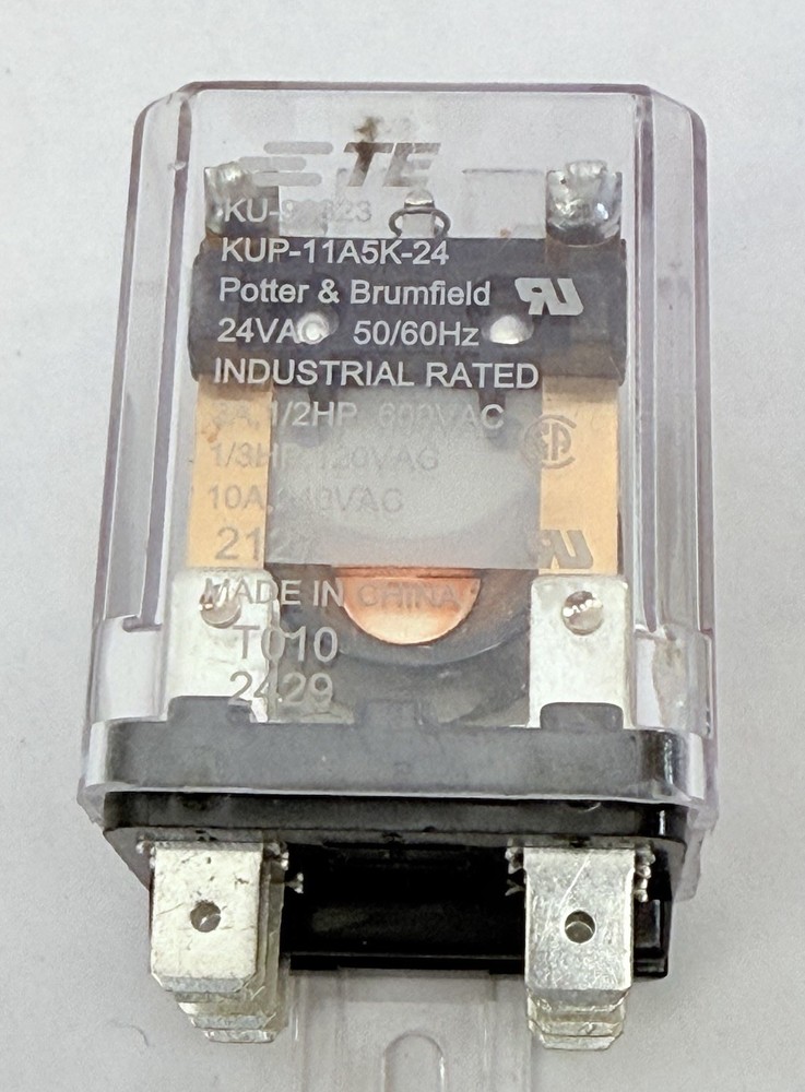 POTTER & BRUMFIELD RELAY KU-90323 24V – 50/60HZ