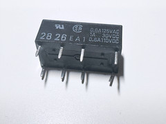 G6A-234P-BS-DC5 Omron PCB Signal Relay 5VDC DPDT 1A Sealed 8-Pin