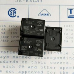 JS1AF-5V Power Relay 10A 125VAC 4 Pins x 10pcs