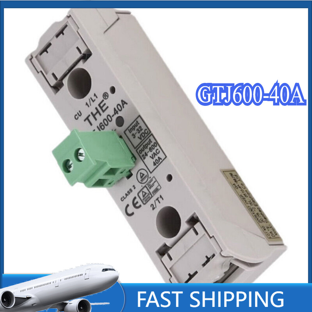 GTJ600-40A NEW 1PCS THE DIN rail single phase AC radiator solid state relay