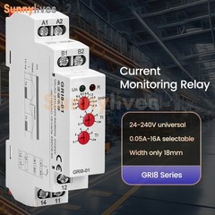 AC/DC12V-240V A220V 16A On Delay Off Delay Timer Relay Time Delay Relay Din Rail