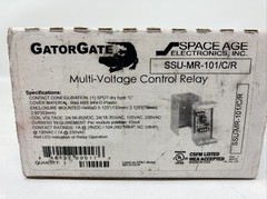 Space Age Electronics GatorGate SSU-MR-101/C/R Control Relay RED (Lot of 2)