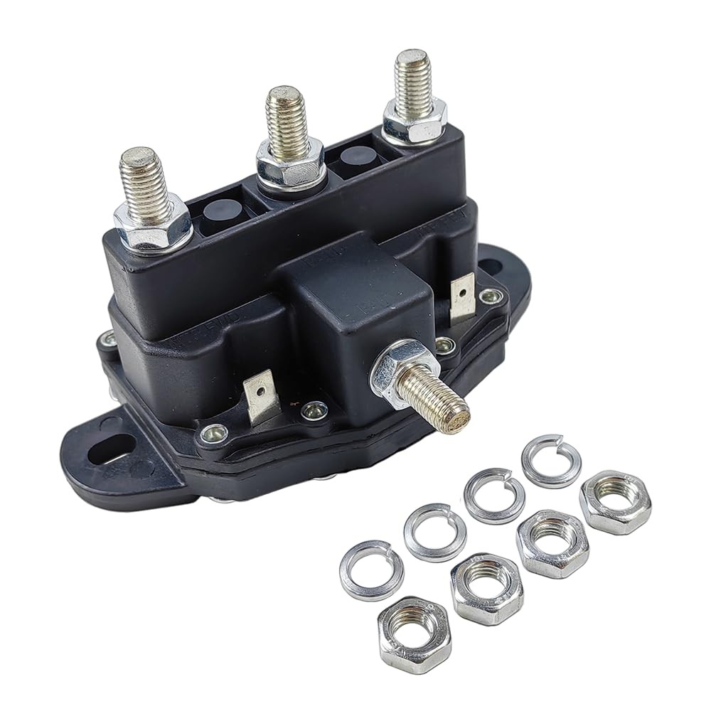 12V Winch Solenoid Relay 6 Terminal Polarity Reversing Switch Replacement