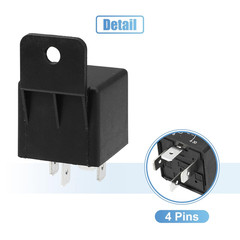5 Pcs Car Relay 4 Pin 24V 40Amp Model JD2912 40A 28VDC Automotive Relay Switches