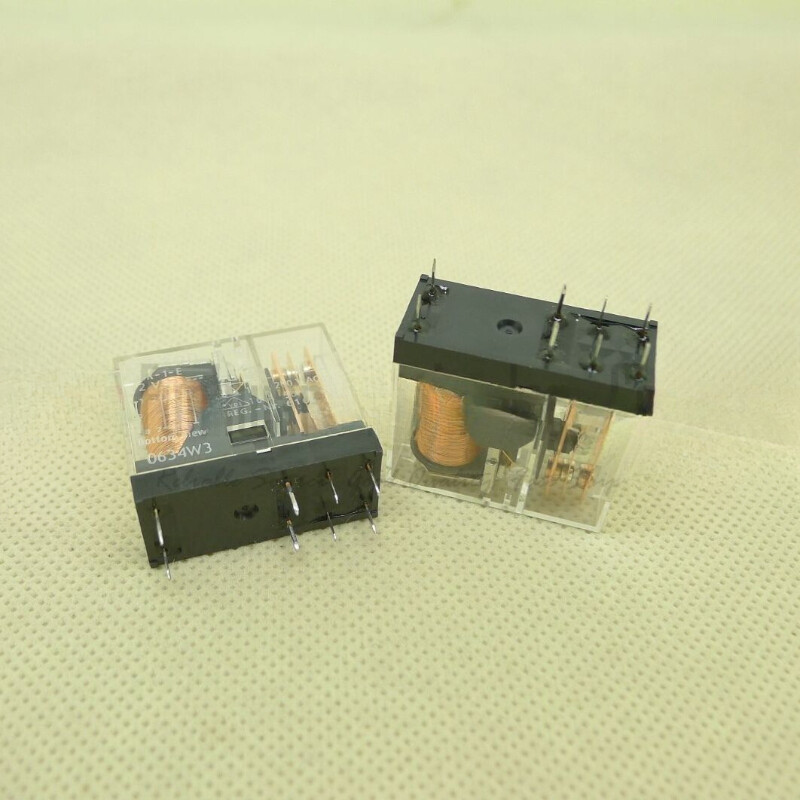 10PCS Power Relay 16A 250VAC 12VDC 8 Pins x G2R-1-E 12VDC