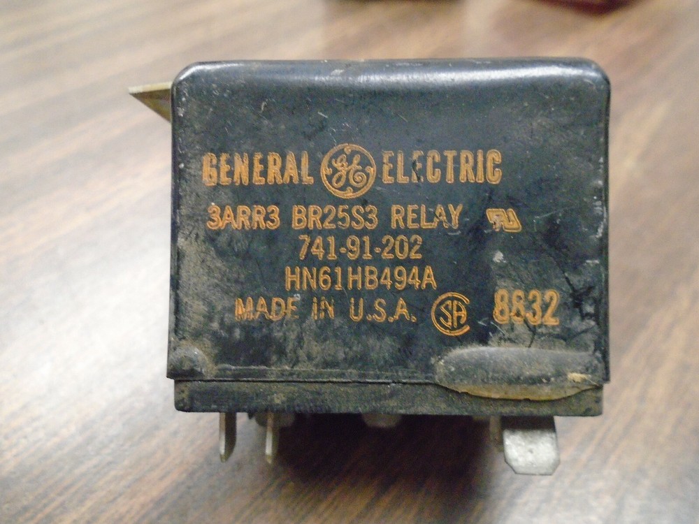 GE Relay; 3ARR3 BR25S3; “USED”