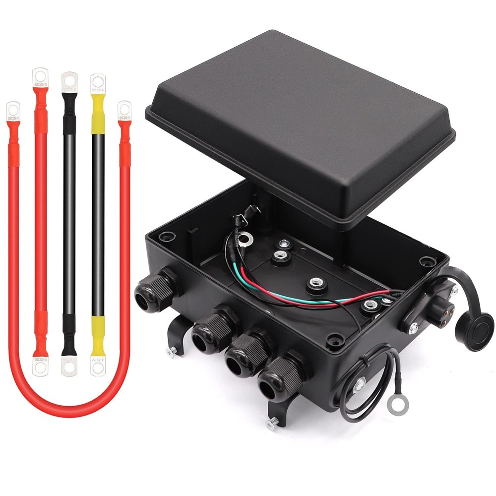 Winch Solenoid Relay Control Pre Wired Box for 8000-17000lbs Electric Winch