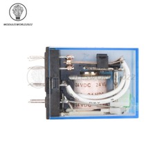 MY3NJ AC 220V / AC 110V / DC 24V 11 PIN Coil Power Relay Module Socket Base