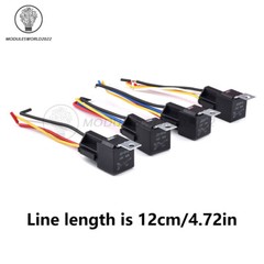 Car Relay 12V 24V 40A 4Pin 5Pin Waterproof Automotive Relay Switch JD1912 JD1914