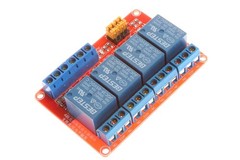 4 Channel Relay Modul 5V 12V 24V High Low Level Trigger Optocoupler Isolation