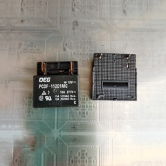2Pcs OEG PCDF-112DMC 12VDC Power Relay 5Pins 10A 277V