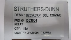 Struthers-dunn B255XCXP Power Relay 120v-ac