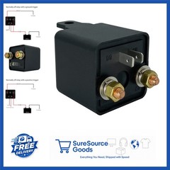 200 Amp 12V SPST Relay Heavy Duty Quick Connect for High Power Applications
