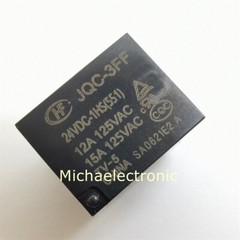 1piece HF3FF-024-1HS JQC-3FF-24VDC-1HS Genuine NEW HONGFA relay